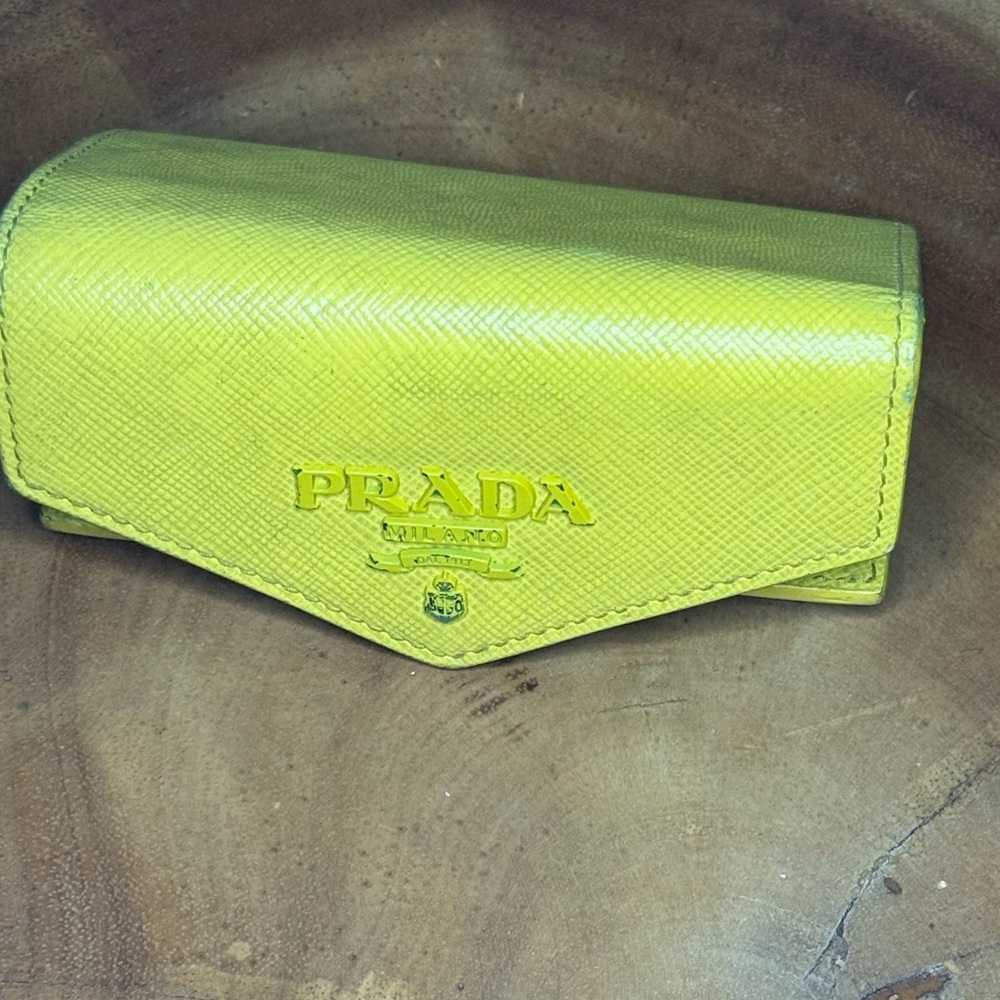Prada Vibrant Yellow Key Holder - Picture 3 of 5